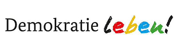 Das Logo des Bundesprogramms „Demokratie leben!“.