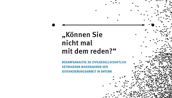 „Können Sie nicht mal mit dem reden?“: Ausschnitt des Titelbild der LKS-Bedarfsanalyse.