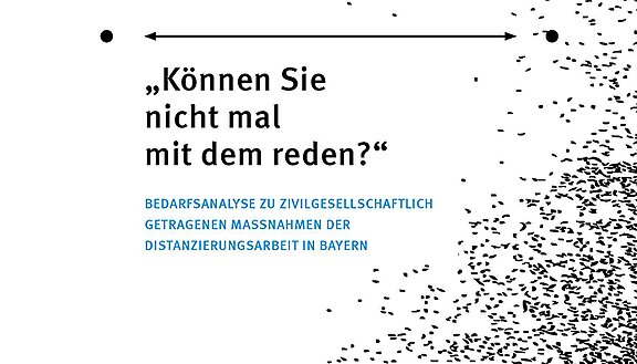 „Können Sie nicht mal mit dem reden?“: Ausschnitt des Titelbild der LKS-Bedarfsanalyse.
