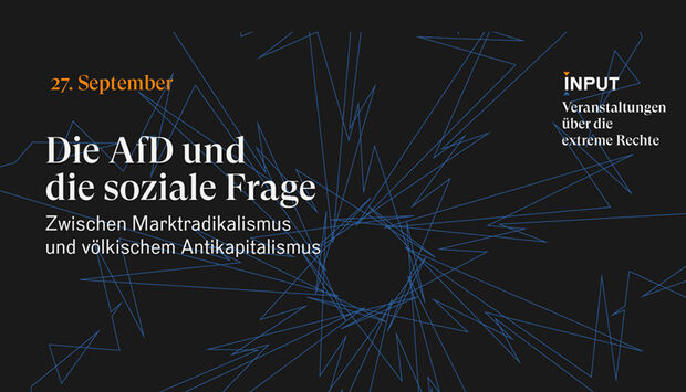 Vortrag am 27. September 2023: Die AfD und die soziale Frage. 