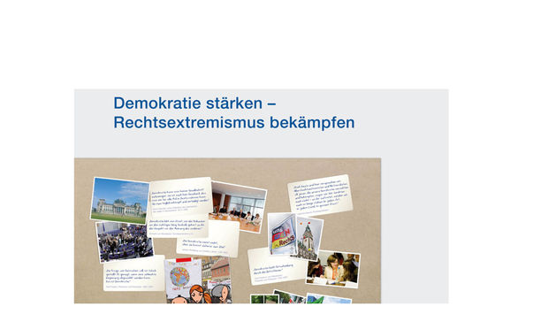 Zeigt einen Ausschnitt des Ausstellungsflyers