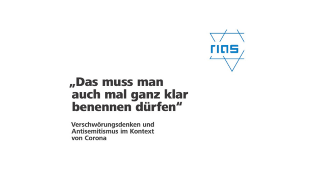 Ein Bild der Publikation mit dem Titel: „Das muss man auch mal ganz klar benennen dürfen“ – Verschwörungsdenken und Antisemitismus im Kontext von Corona  