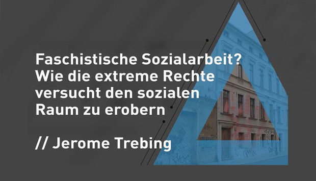 Flyer der Veranstaltungsreihe mit Titel der Veranstaltung.