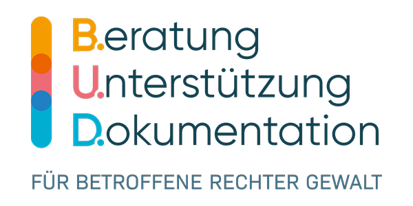 Das Logo der bayerischen Betroffenenberatung B.U.D.