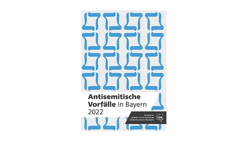 Das Deckblatt des Jahresberichts 2022 von RIAS Bayern. 