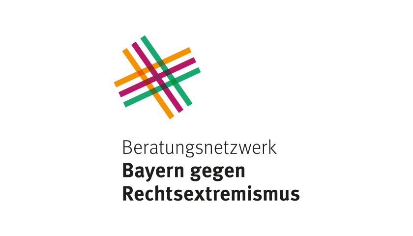 Das Logo des Beratungsnetzwerks Bayern gegen Rechtsextremismus. 